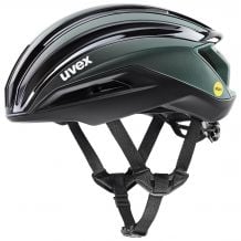 Fahrradhelm Uvex SURGE AERO MIPS (BLK-SAGE GREEN MATT)