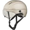 Urban bike helmet Cairn FUSE VISOR (Mat Metallic Cream) Unisex