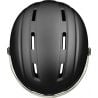 Urban fietshelm Cairn FUSE VISOR (Mat Metallic Zwart) Gemengd