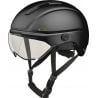 Casco da bici urbano Cairn FUSE VISOR (Nero metallizzato opaco) Misto
