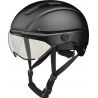 Urban fietshelm Cairn FUSE VISOR (Mat Metallic Zwart) Gemengd