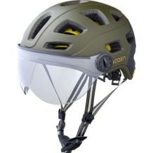 Casco da bici Cairn QUARTZ VISOR MIPS (Mat Forest Black) Misto