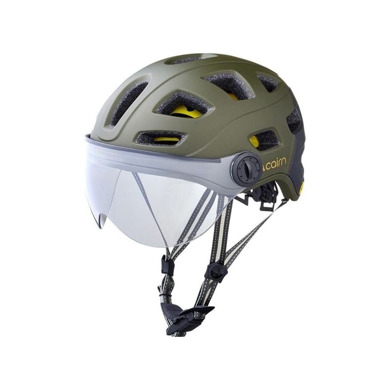 Fahrradhelm Cairn QUARTZ VISOR MIPS (Mat Forest Black) Mixed