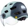 Bike helmet Cairn QUARTZ VISOR MIPS (Mat Eucalyptus Grey) Mixed
