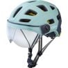Casco bicicleta Cairn QUARTZ VISOR MIPS (Gris Eucalipto Mate) Mixto