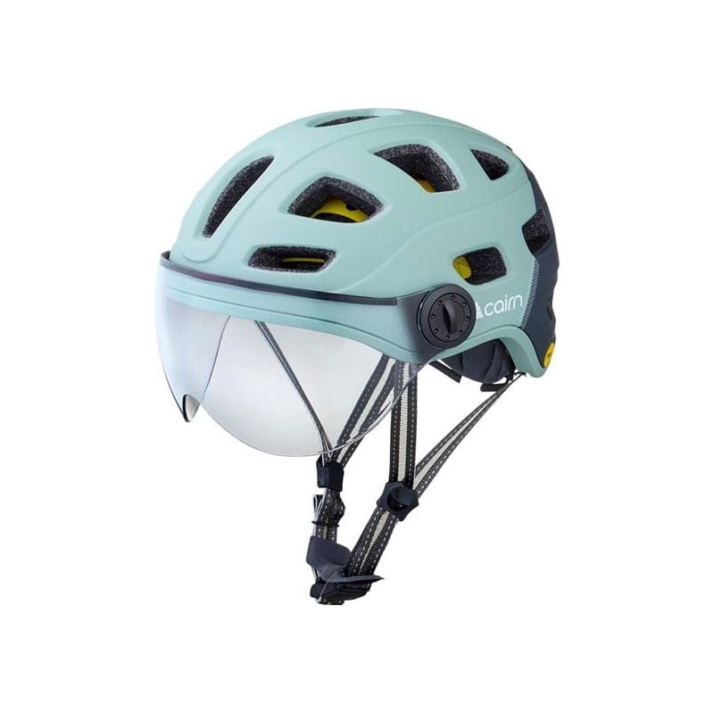 Fahrradhelm Cairn QUARTZ VISOR MIPS (Mat Eucalyptus Grey) Mixed
