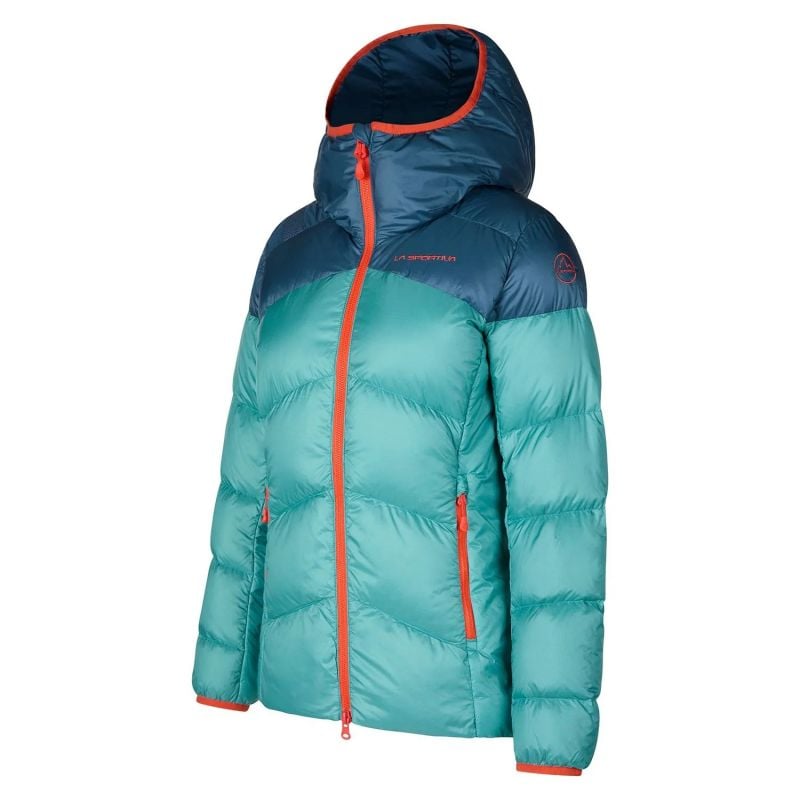 Women's down jacket La Sportiva Nature Down Jkt W (Lagoon/Storm Blue)