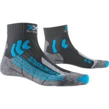 Naisten X-SOCKS TREK OUTDOOR LOW CUT vaellussukat (ANTHRACITE/TRQOISE)
