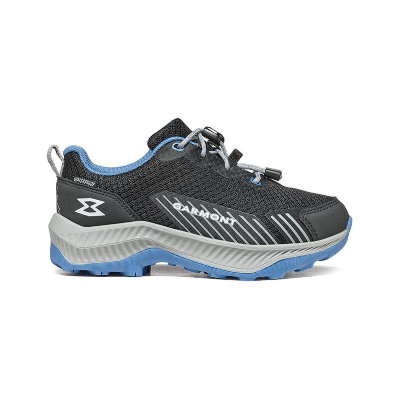 Tursko for barn GARMONT KIDS PULSE WP (BLACK/CORONET BLUE)