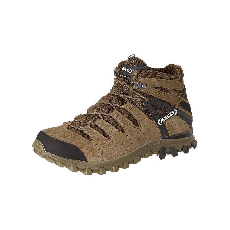 Vandringskängor för herrar AKU Alterra Lite Mid GTX (camo grön/svart)