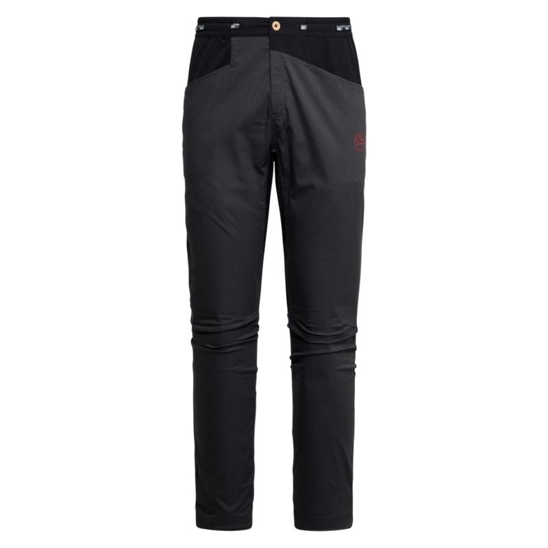 Pantalones de escalada para hombre La Sportiva Machina Pant M (Carbon/Cherry Tomato)