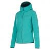 Sudadera con capucha Iride W (azul laguna/tormenta)