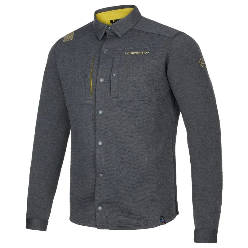 Hemd La Sportiva Spacer Shirt M (Carbon/Moss) Mann
