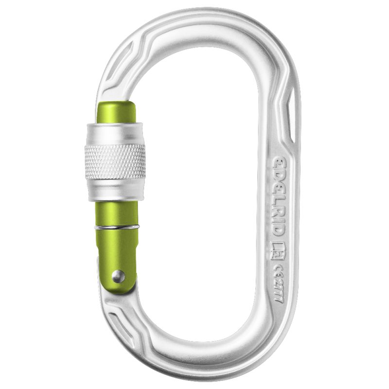 Moschettone Edelrid Oval Power 2500 Vite (Notte)