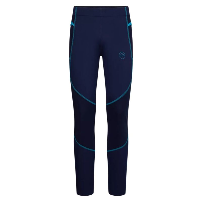 Mallas de trail running para hombre La Sportiva Primal Pant M (Deep Sea/Tropic Blue)