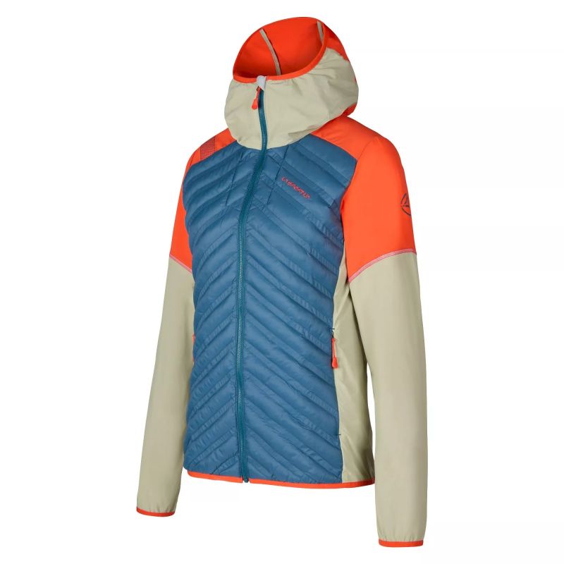 Dunjakke til kvinder La Sportiva Koro Jkt W (Storm Blue/Tea)