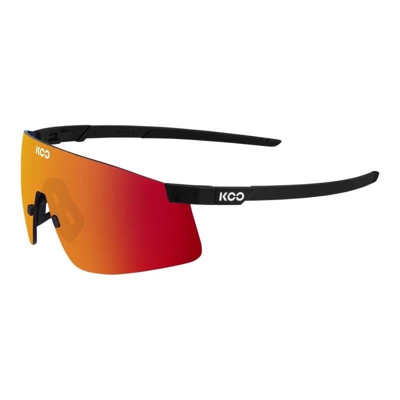 Stofbril KOO NOVA (zwart mat/rood) cat 2