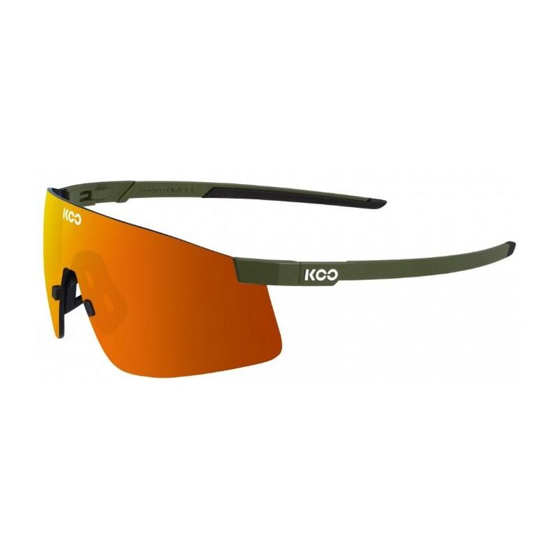 Occhiali KOO NOVA (verde oliva opaco/arancio) cat 2