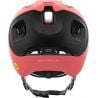 POC axion race mips MTB-hjelm (Ammolite Coral/Uranium Black Matt) Unisex