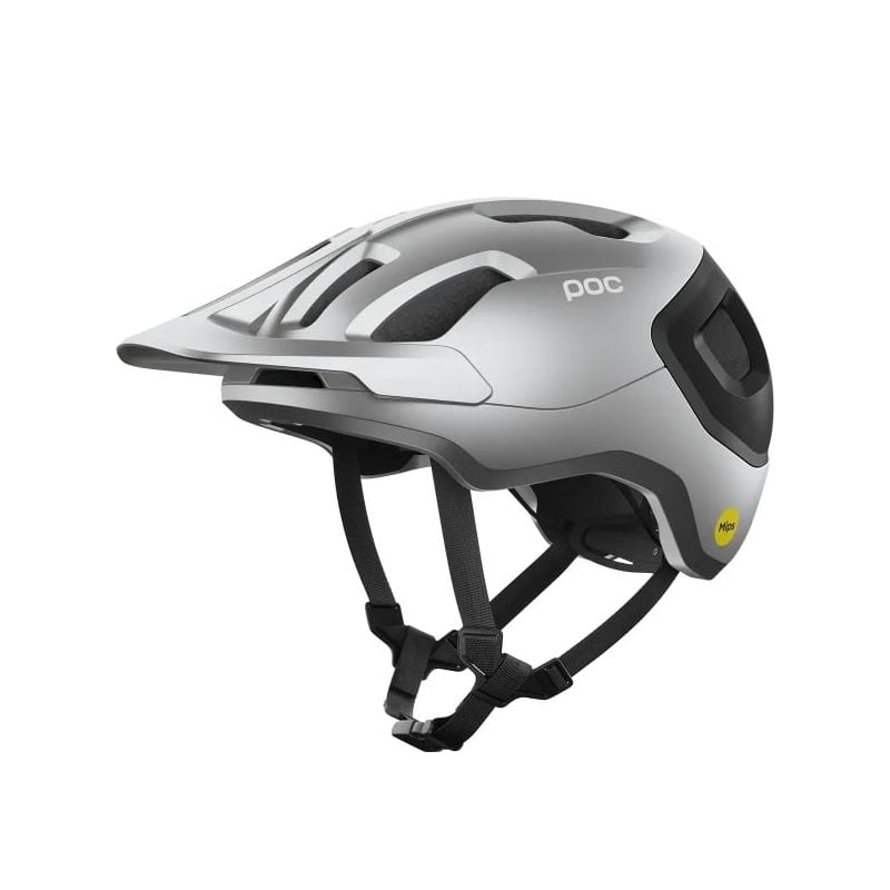 POC axion race mips MTB-kypärä (Uranium Black/Argentite Silver Matt) Unisex
