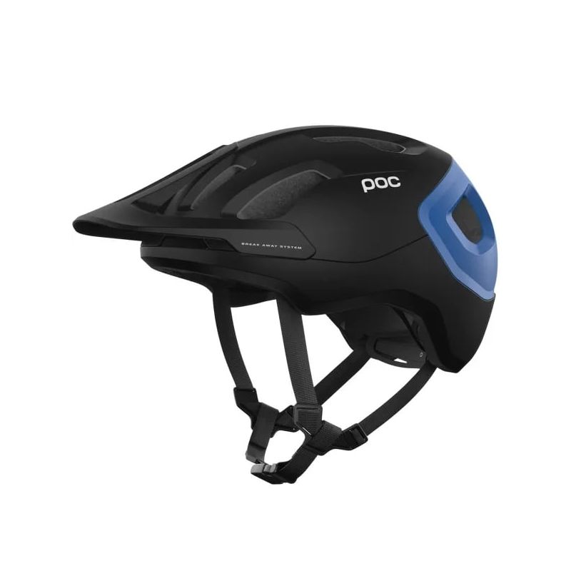 POC axion MTB helm (Uranium Zwart/Opal Blauw Metallic/Matt) Unisex