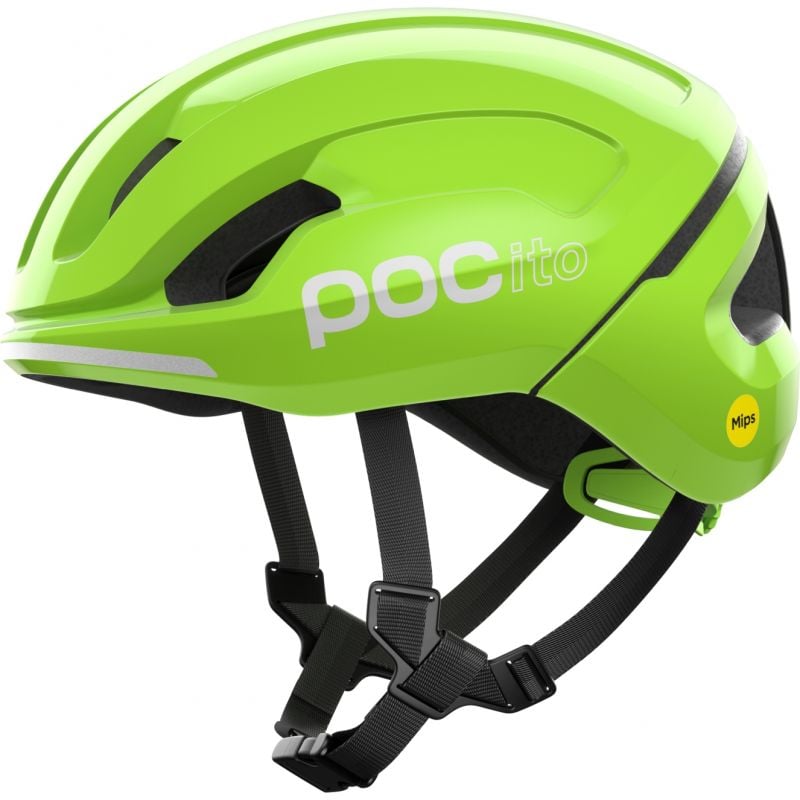 POC pocito omne mips (Fluorescent Yellow/Green) Junior Bike Helmet