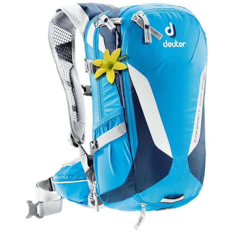 Mochila de senderismo DEUTER COMPACT EXP 10 SL para mujer (TURQUESA/AZUL)