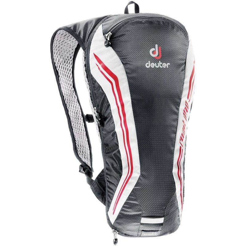 DEUTER ROAD ONE 5L polkupyöräreppu (MUSTA/VALKOINEN)