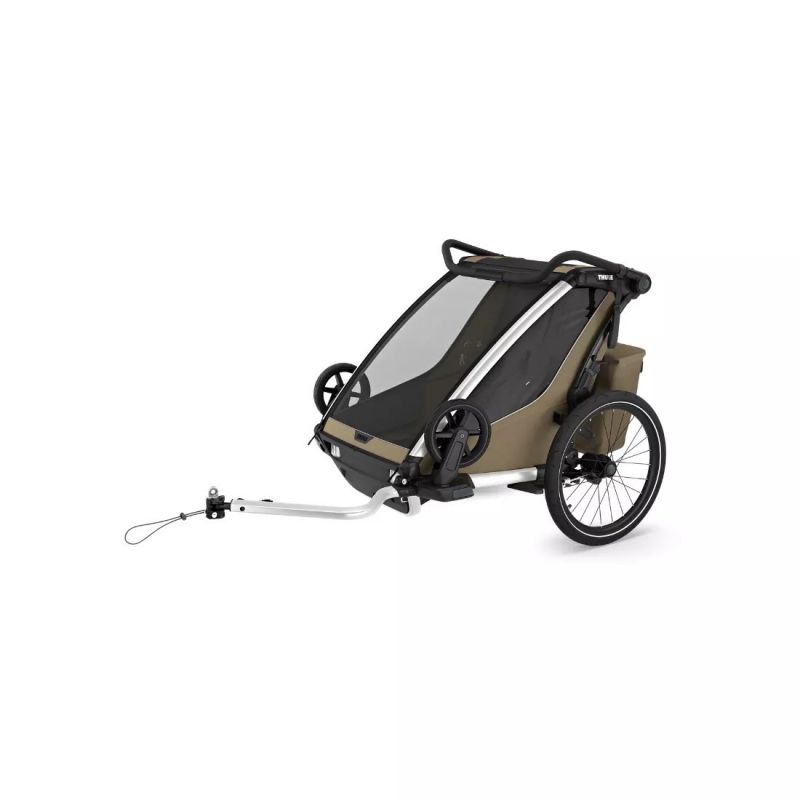 Chariot Cross 2 Double Thule (Mørk skifer)