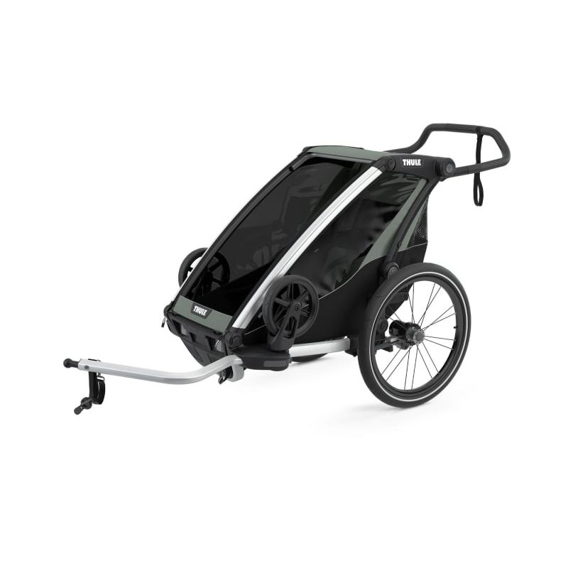 Lite enkeltvogn Thule (Aluminium/Agave)