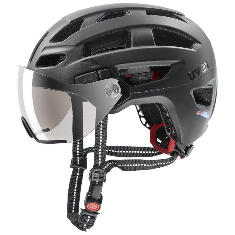 Cykelhjelm Uvex Finale VISOR (BLACK MATT)