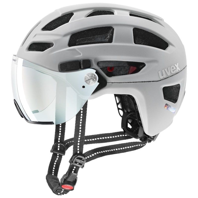 Urban bike helmet Uvex FINALE VISOR V (PAPYRUS MATT)