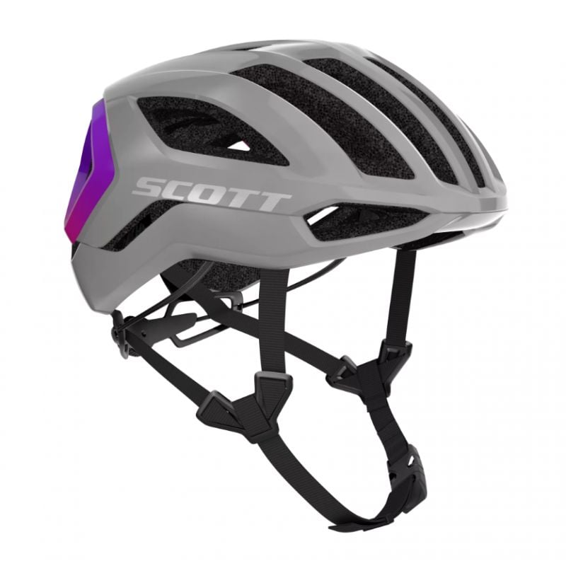 Fahrradhelm Scott Centric PLUS (CE) (narwal grey/fade purple)