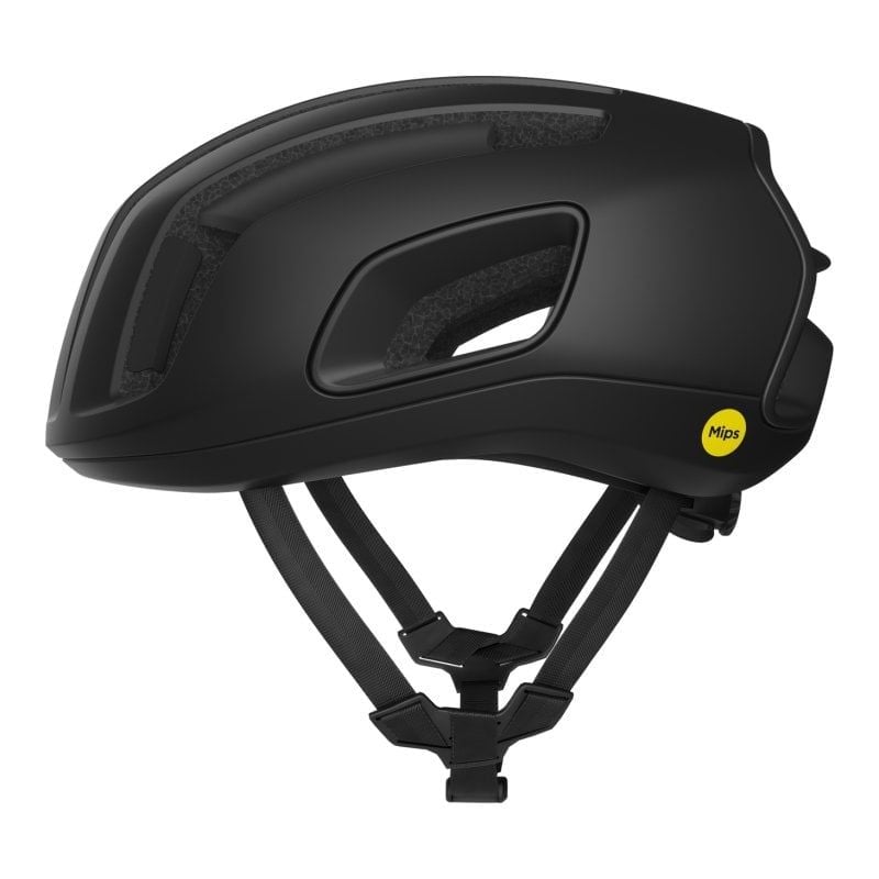 Casco de bicicleta de carretera POC Cytal (Negro uranio mate)