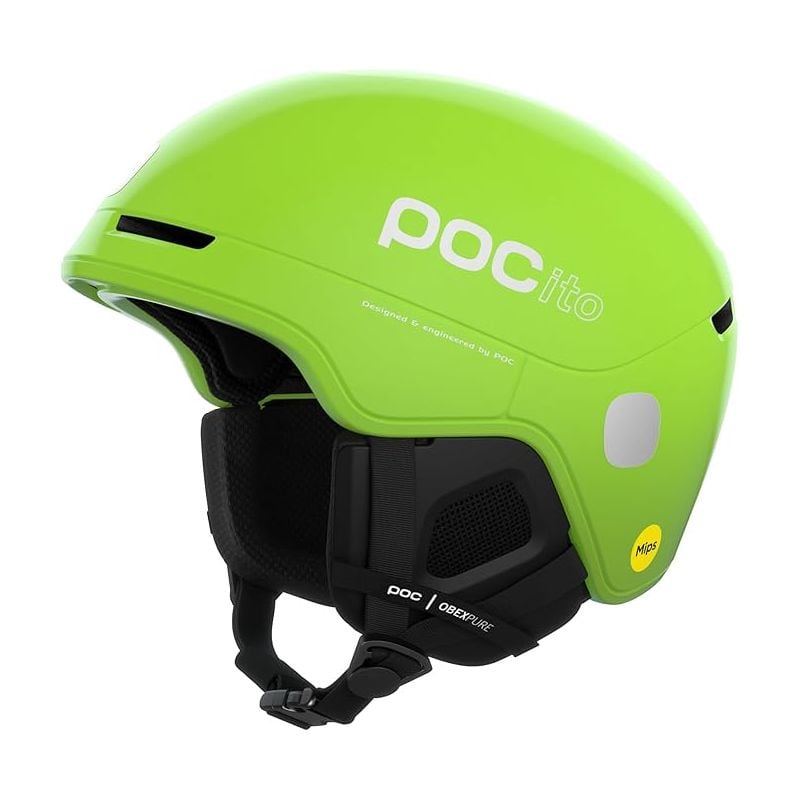 Casque de ski POC Pocito Obex Mips (Fluorescent Yellow/Green) enfant