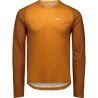 Camiseta MTB Poc Bike M's Motion Air L/S J para hombre (Marrón bauxita)