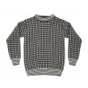 Trui Devold Heren ORIGINAL ISLENDER WOOL SWEATER (ANTHRACITE/OFFWHITE)