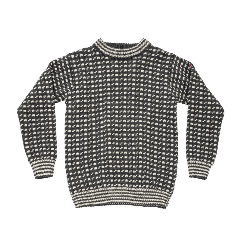 Jersey Devold Suéter de lana ORIGINAL ISLENDER para hombre (ANTRAcita/blanco hueso)