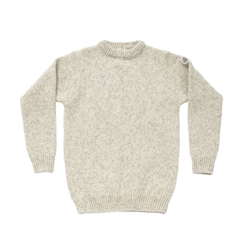 Genser Devold NANSEN WOOL SWEATER (GREY MELANGE)