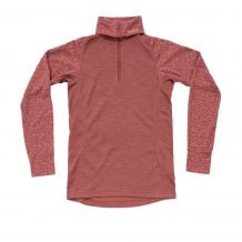 Trui Devold Dames DUO ACTIVE MERINO 205 Z.NECK WMN (MARSALA)