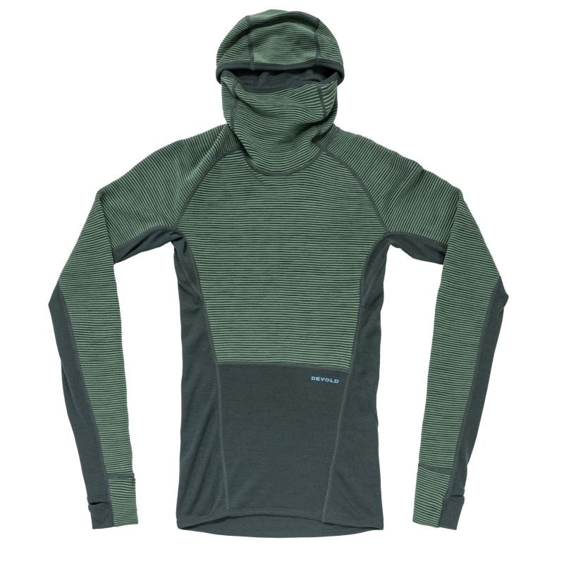 Verryttelypaita Devold TUVEGGA MERINO HOODIE WMN (WOODS) Naisten villapaita