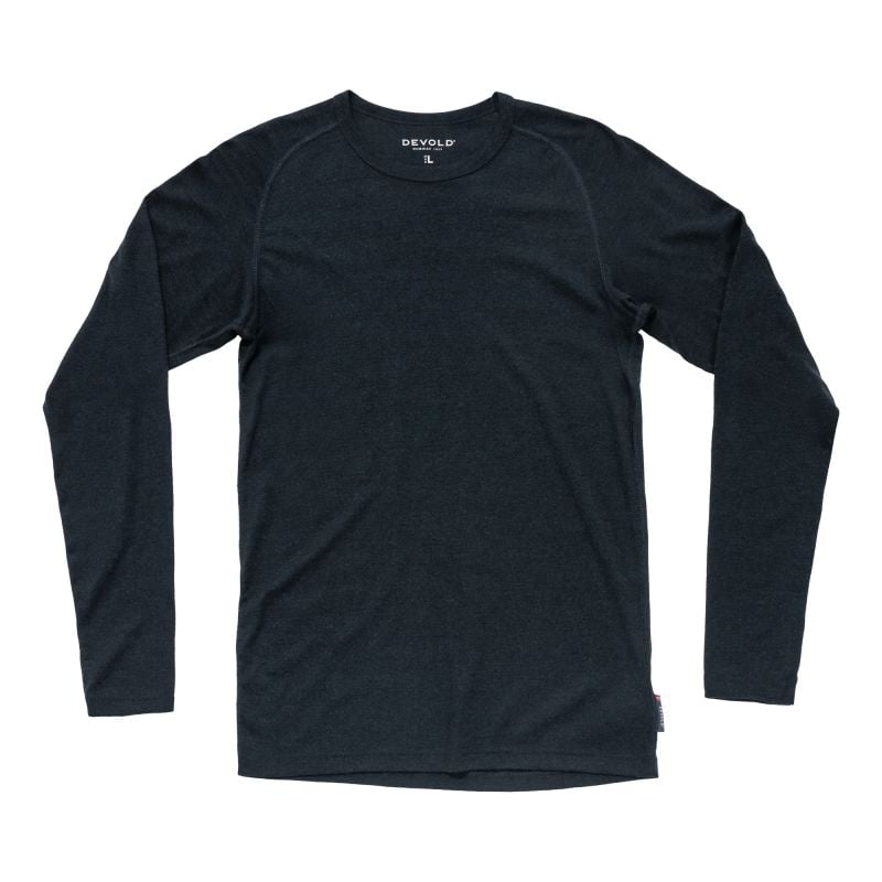 Langermet topp Devold LAUPAREN MERINO 190 BASE SHIRT MAN (INK) Homme