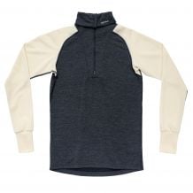 Polar fleece Devold EXPEDITION MERINO SILK ZIP MAN (INK/OFFWHITE) Heren