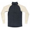Devold EXPEDITION MERINO SILK ZIP MAN (INK/OFFWHITE)