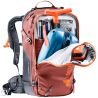 Mochila con airbag para mujer Deuter Alproof 30 SL (rojo-negro)