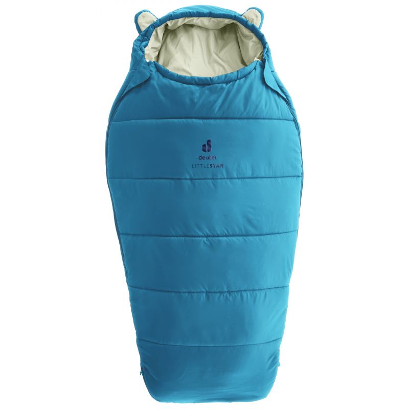 Sacco a pelo per bambini Deuter Little Star / Zip sinistra (wave-bone)