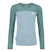 Långärmad topp Ortovox 150 COOL LOGO LS W (arctic grey) Dam