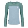 Långärmad topp Ortovox 150 COOL LOGO LS W (arctic grey) Dam
