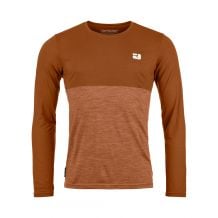 Haut manches longues ORTOVOX 150 COOL LOGO LS M (black raven) Homme