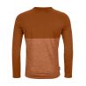 Long sleeve top Ortovox 150 COOL LOGO LS M (black raven) Man